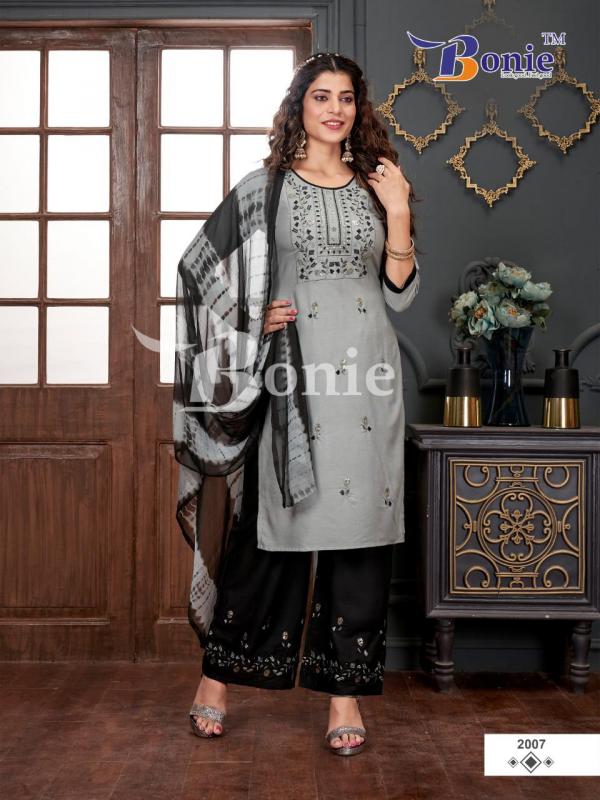 Bonie Stuti 2 Fancy Designer Rayon Readymade Collection